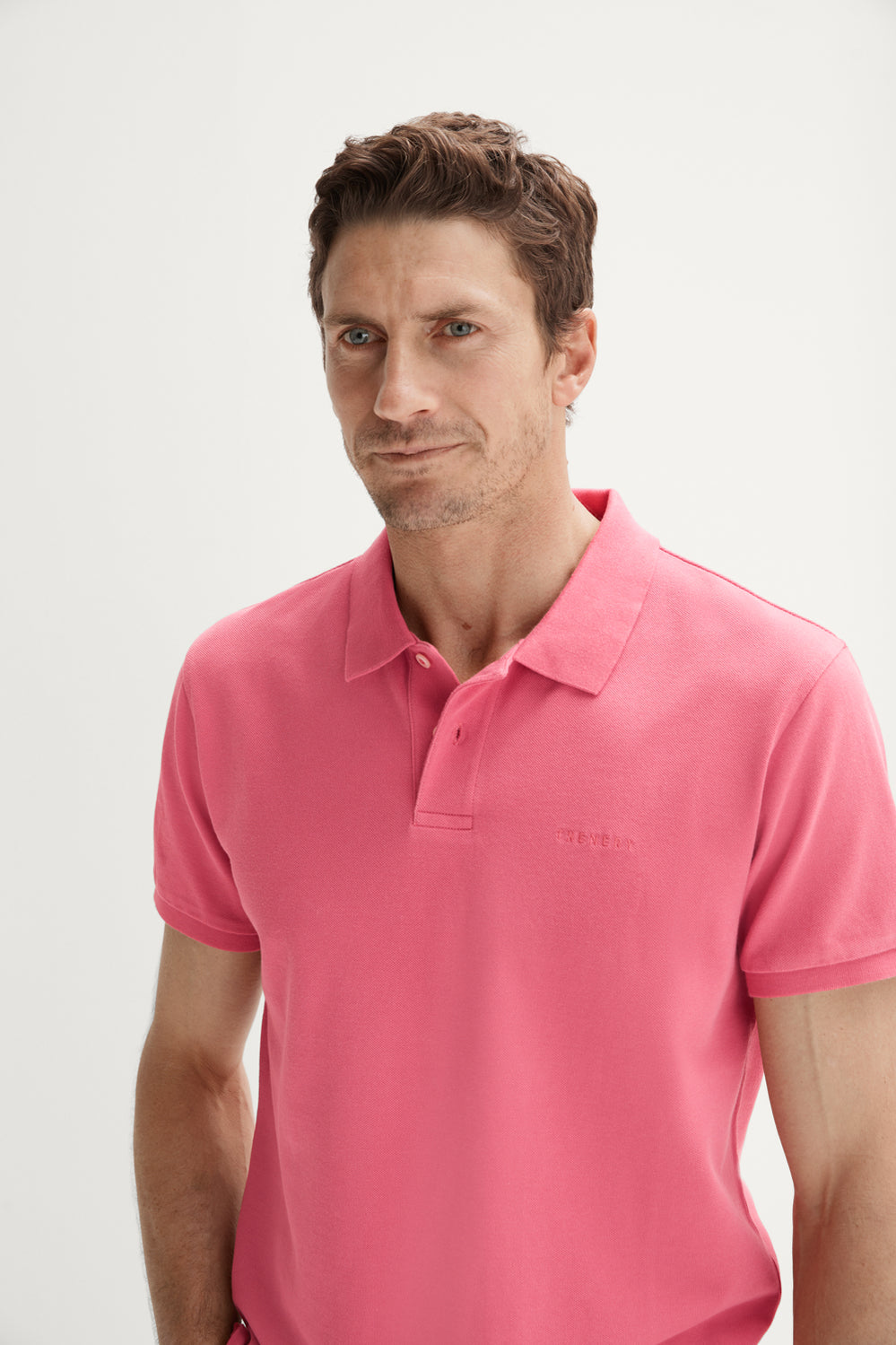 Cotton Pique Logo Polo