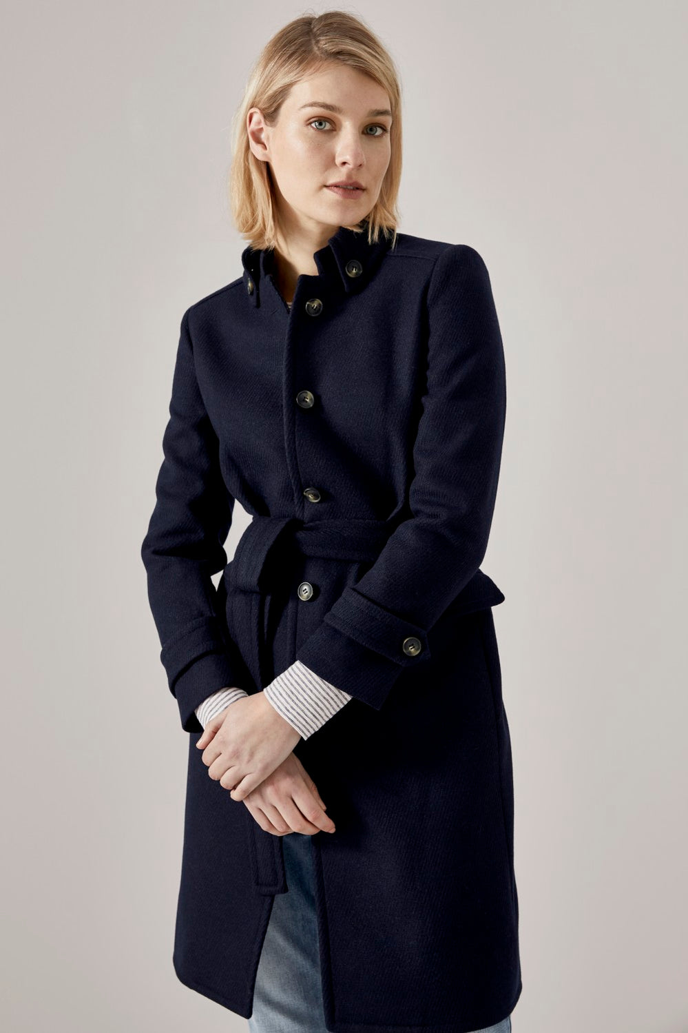 Wool Military Coat
