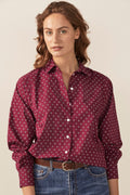 Mini Ikat Print Shirt