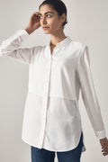 Modal Placket Detail Shirt