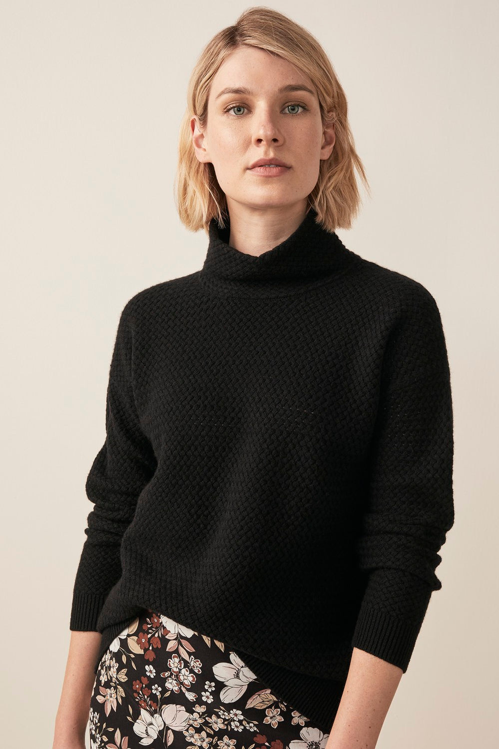Basketweave Sculpt Knit