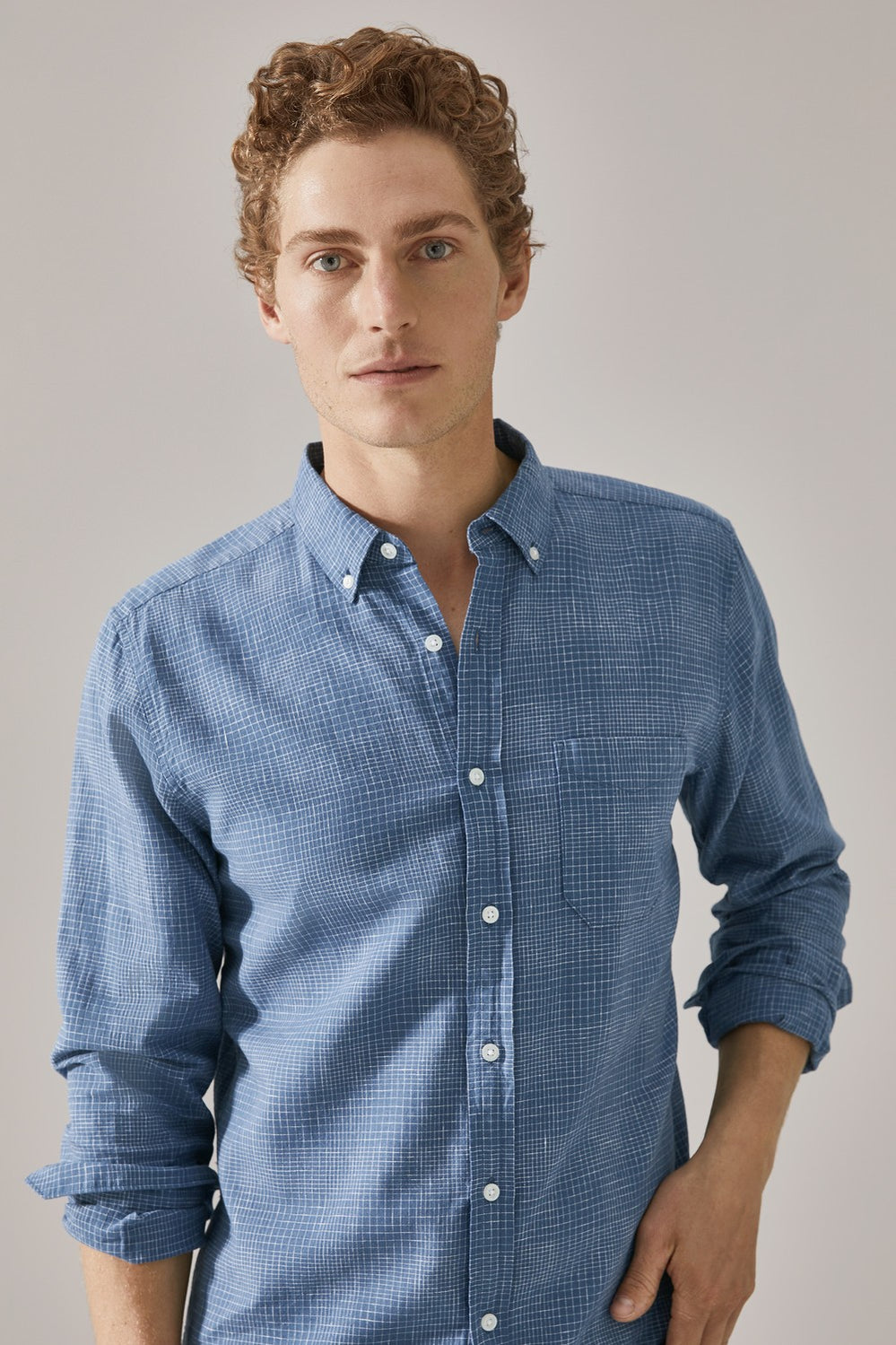 Fine Grid Shirt