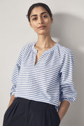 Stripe Seersucker Top