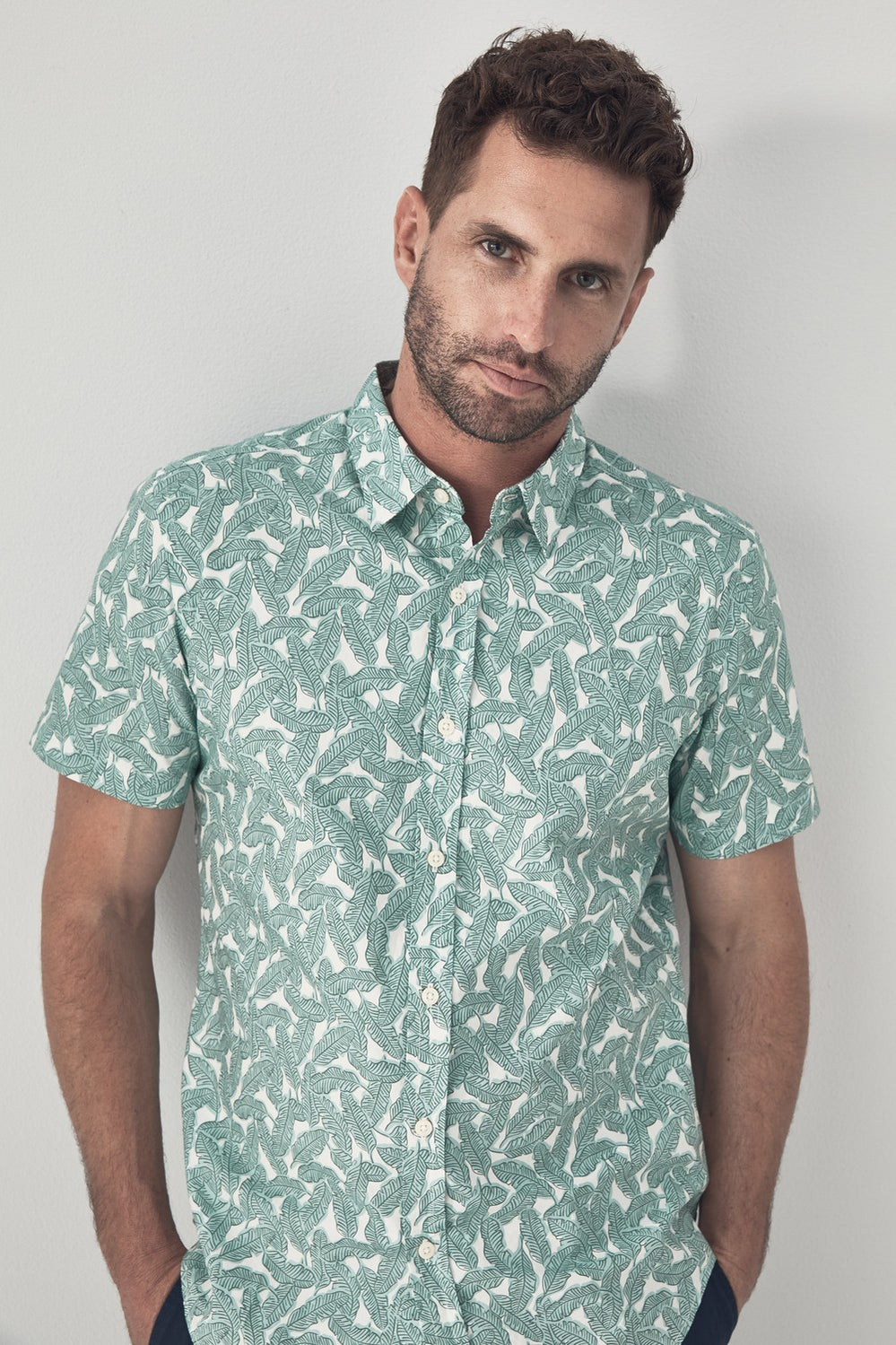 Profile Leaf Short Sleeve Shirt