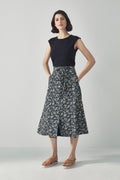 Night Bloom Floral Skirt