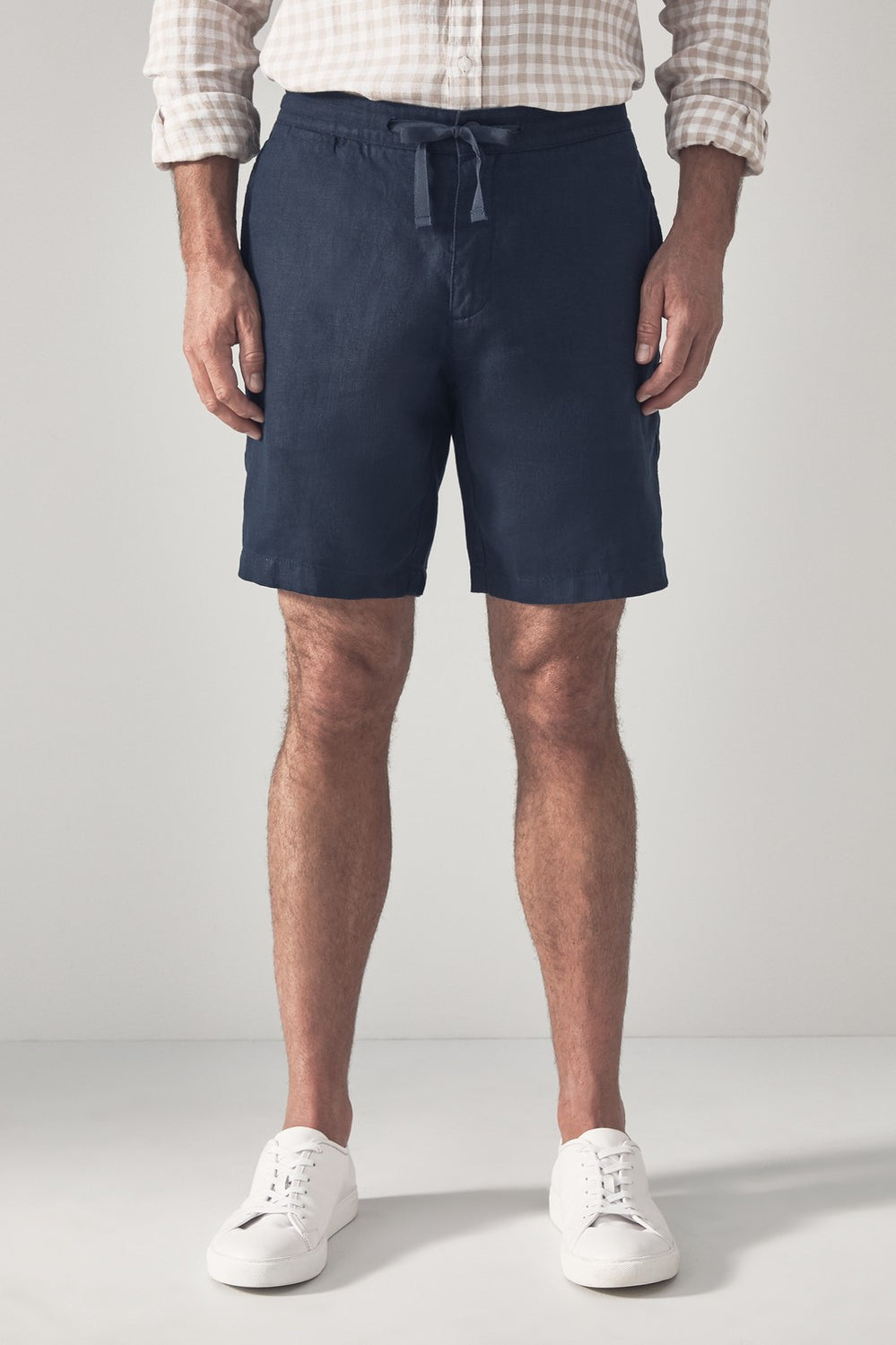 Linen Drawstring Short