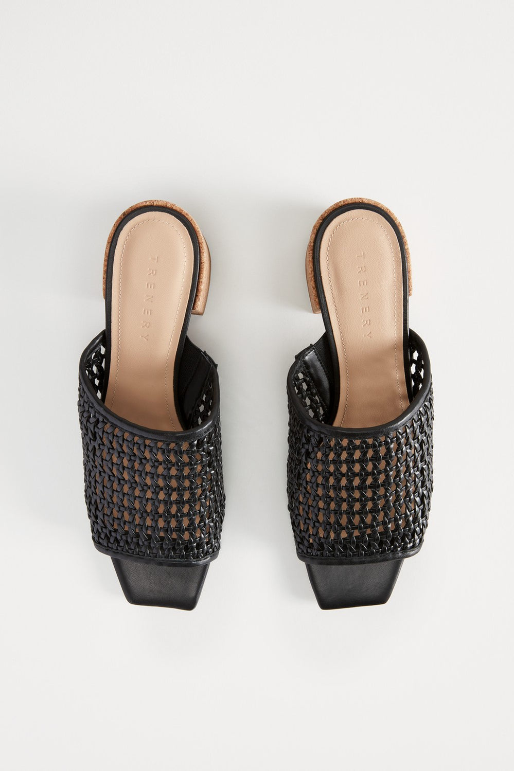 Genie Woven Mid Heel