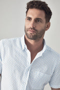 Diamond Foulard Short Sleeve Shirt