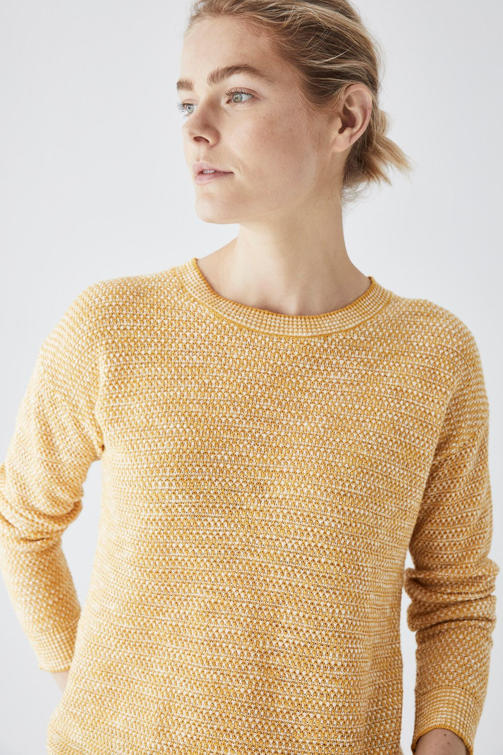 Linen Cotton Slub Knit
