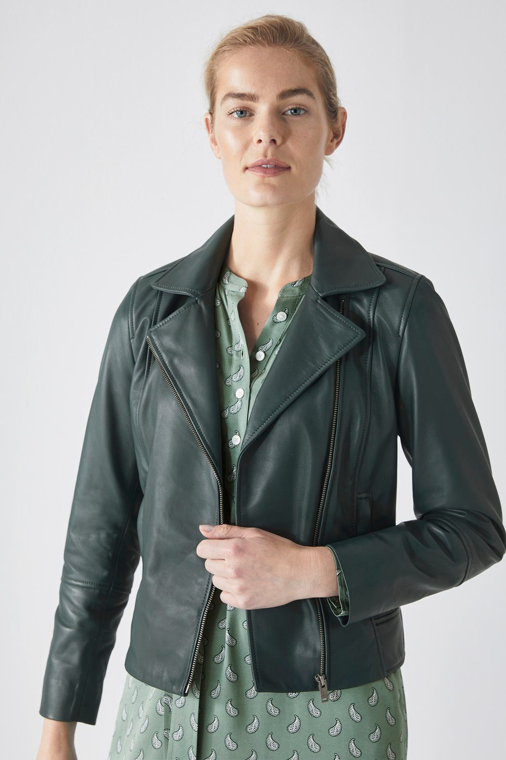 Leather Biker Jacket