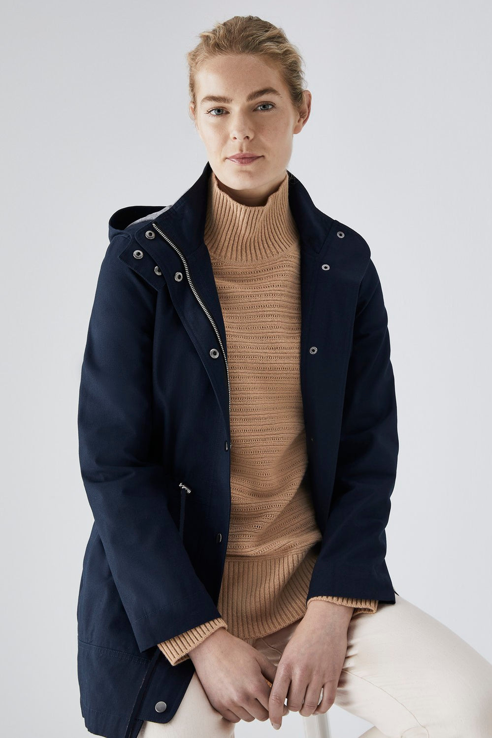 Cotton Pocket Detail Anorak