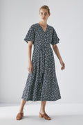 Diamond Snake Print Dress