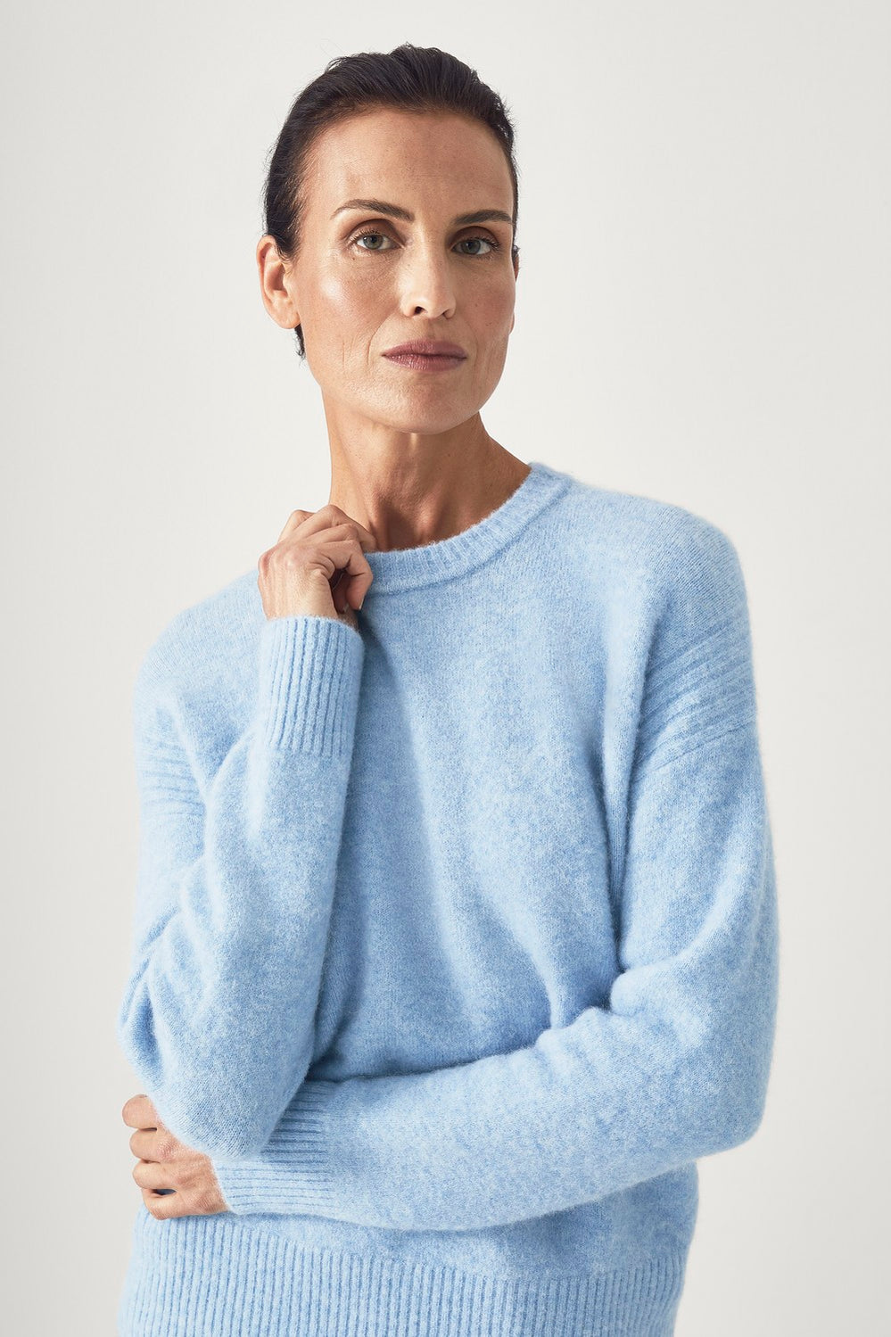 Alpaca Rib Detail Knit