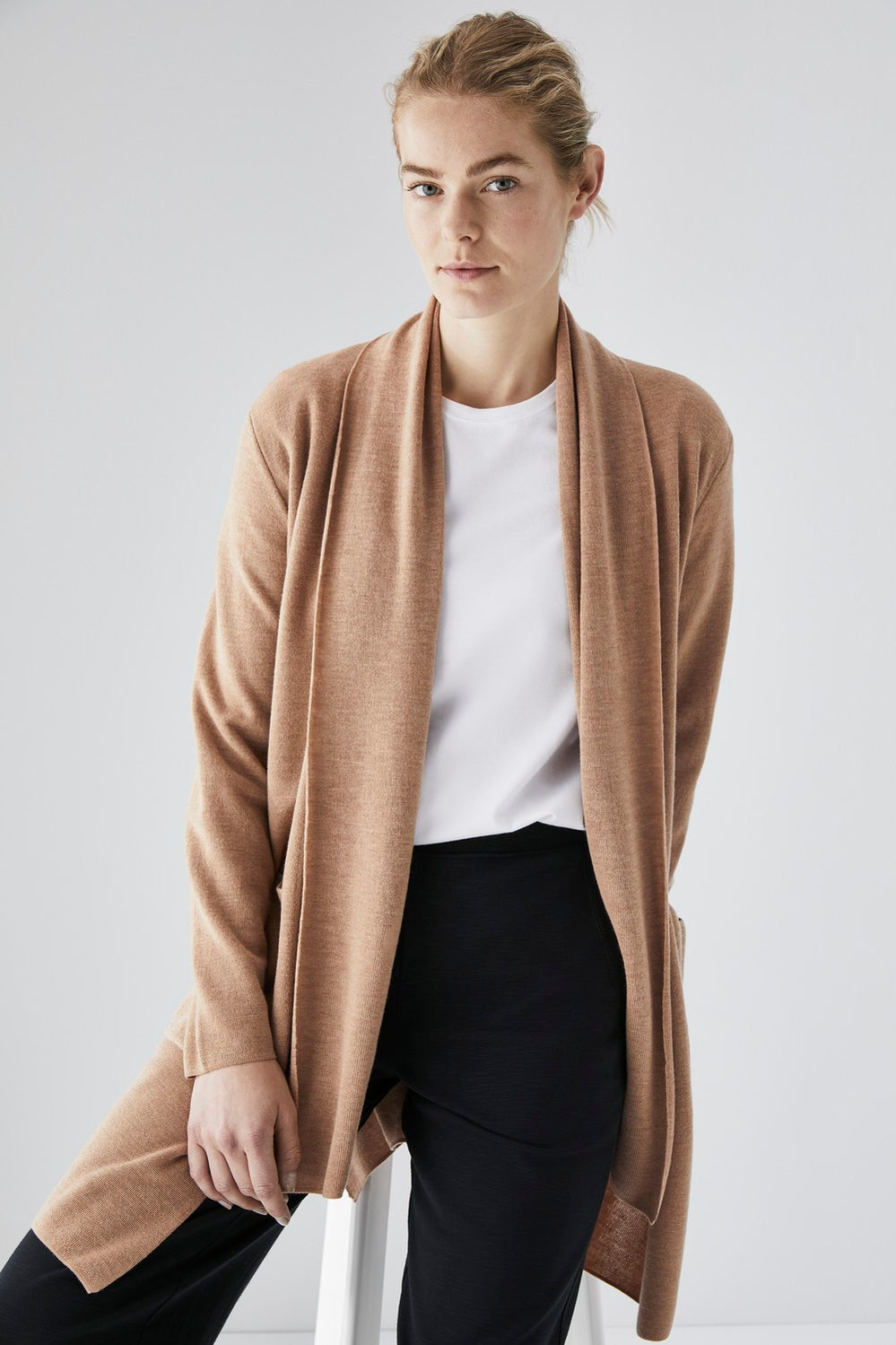 Merino Milano Longline Cardigan