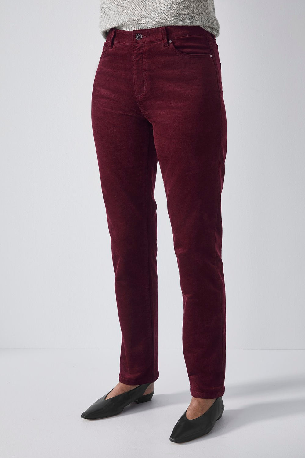 Cord Straight Leg Pant