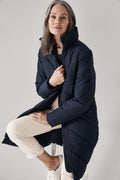 Chevron Puffer Coat