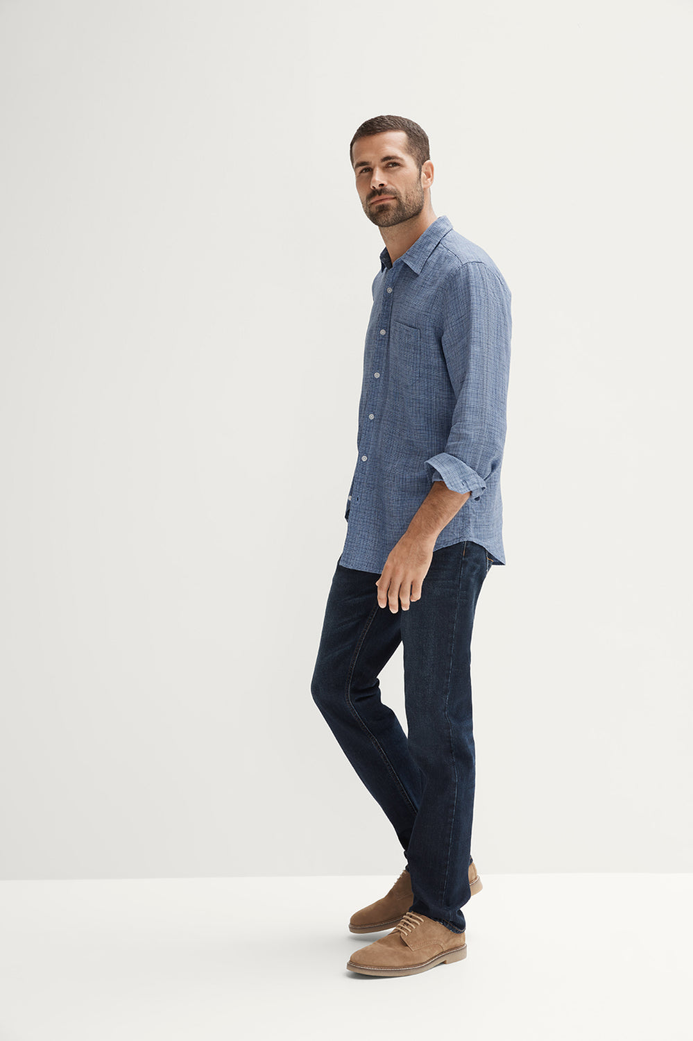Slim Mid Wash Jean