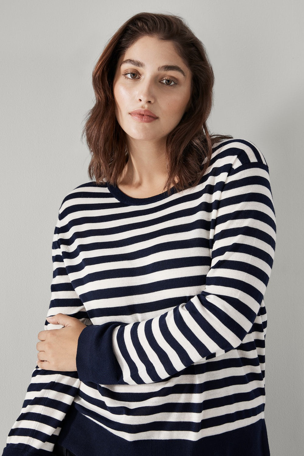 Merino Classic Stripe Knit