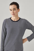 Pima Cotton Awning Stripe T-Shirt