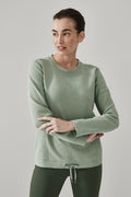 Cotton Drawcord Sweat