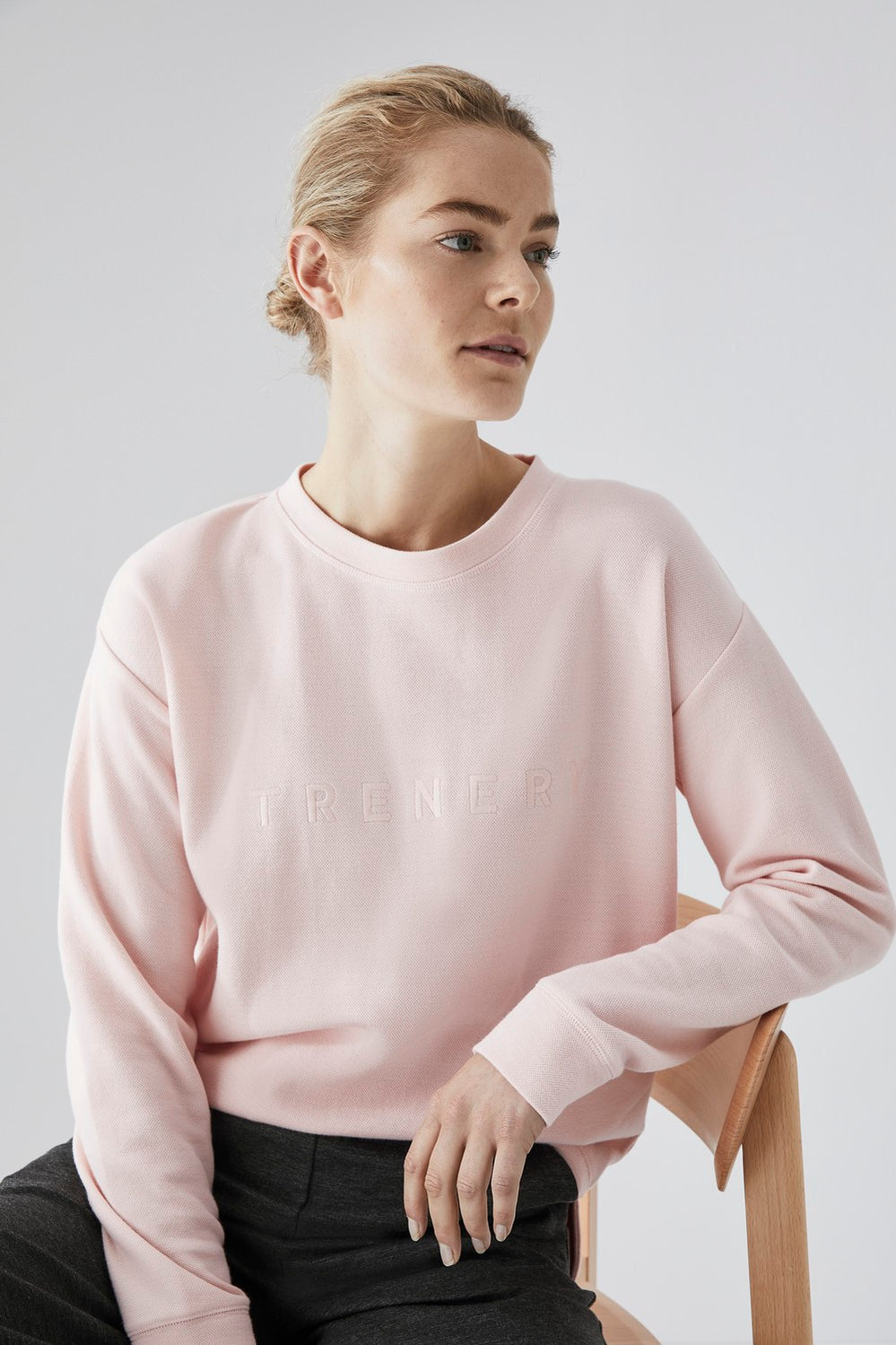 Pique Logo Sweat