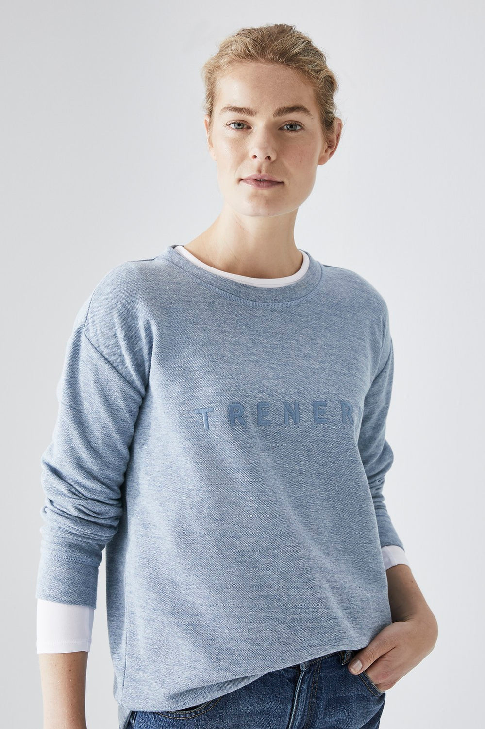 Pique Logo Sweat