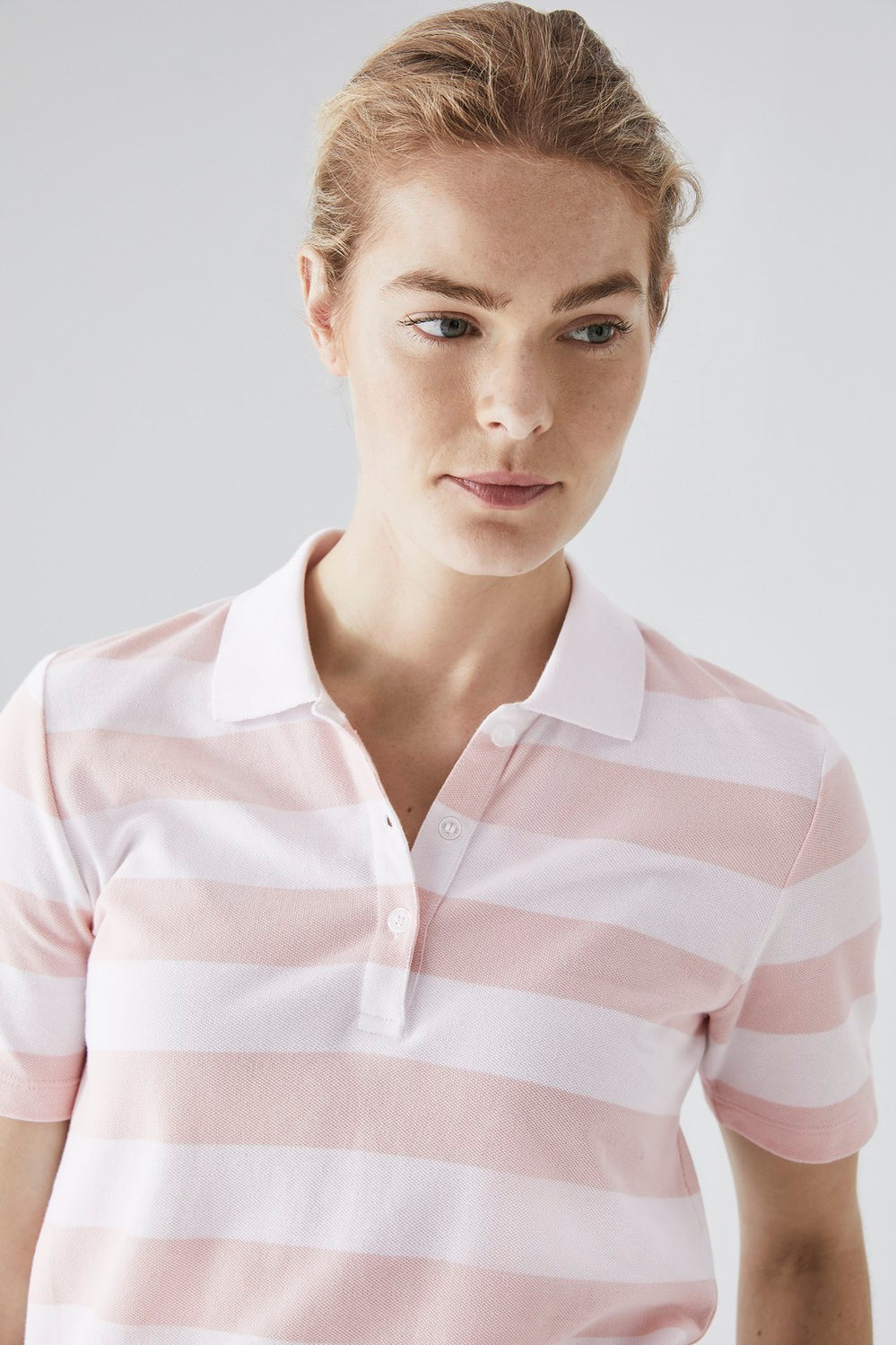 Bold Stripe Polo