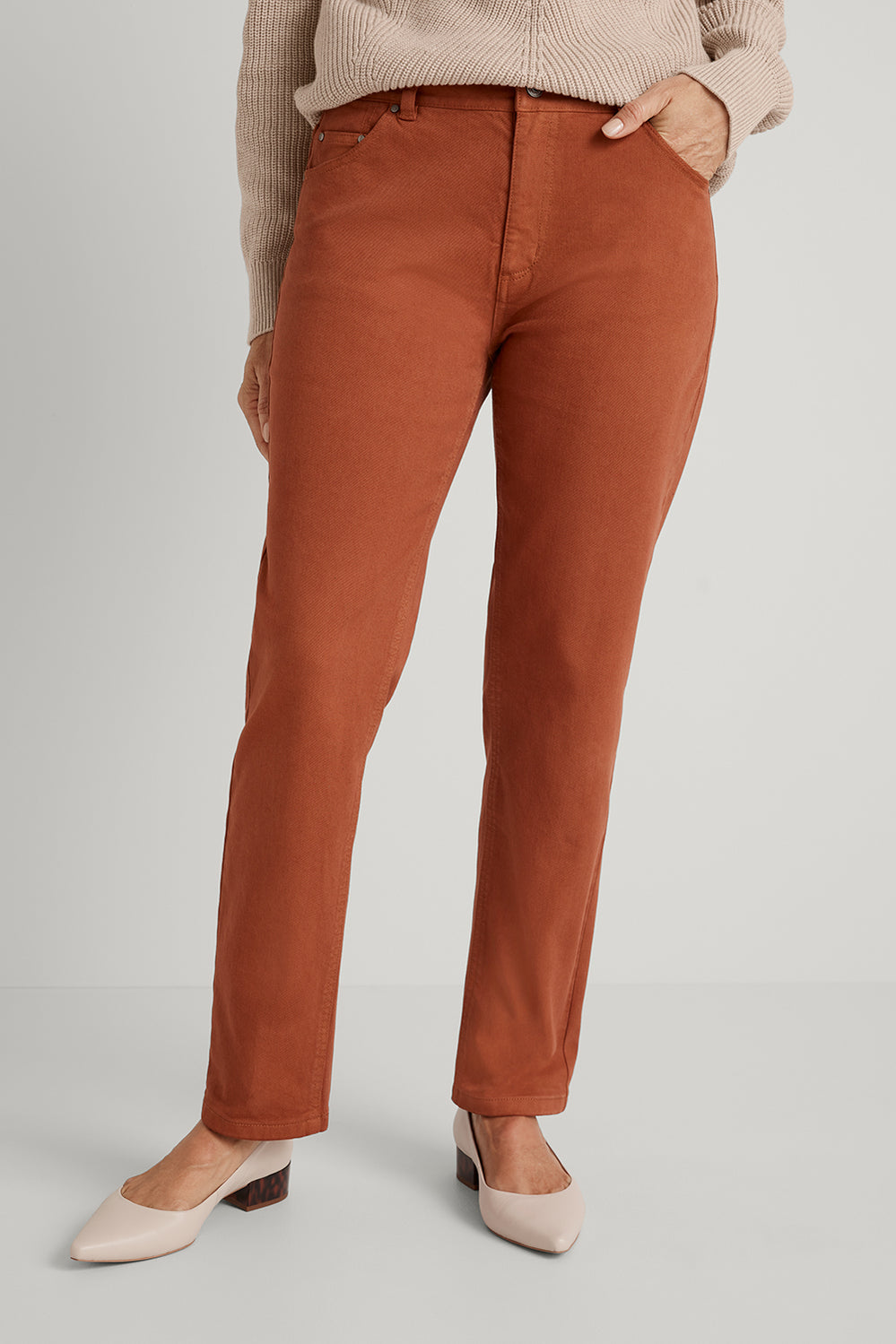 Garment Dyed Boyfriend Jean
