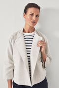 Linen Cotton Relaxed Jacket