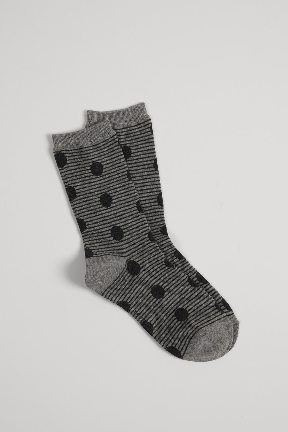 Stripe Faded Spot Sock