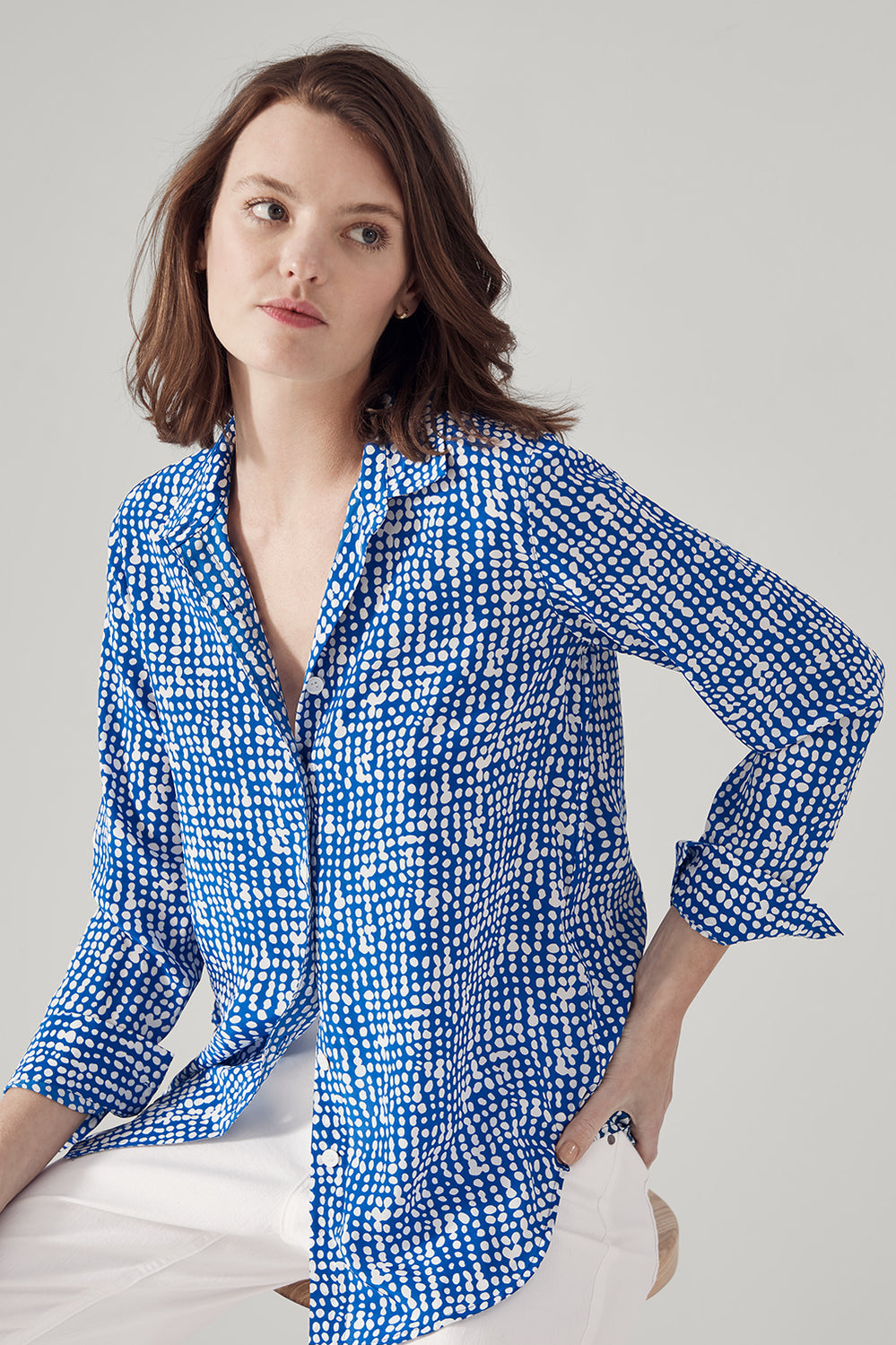 Silk Confetti Spot Shirt
