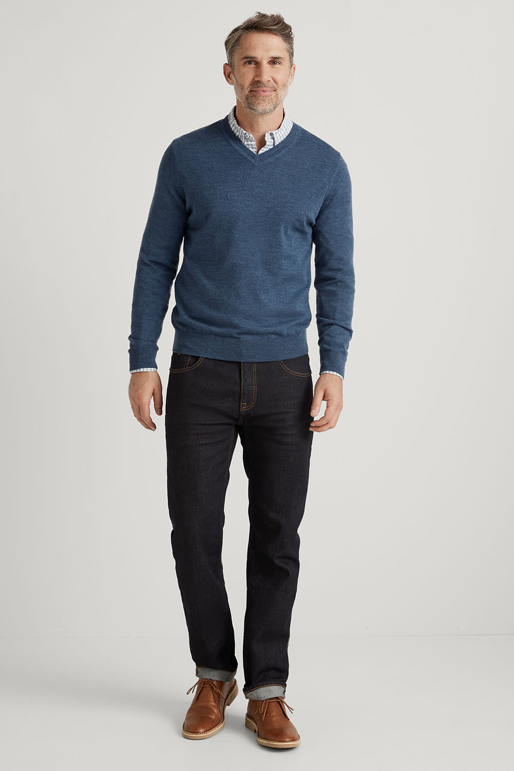 Classic Merino V Neck