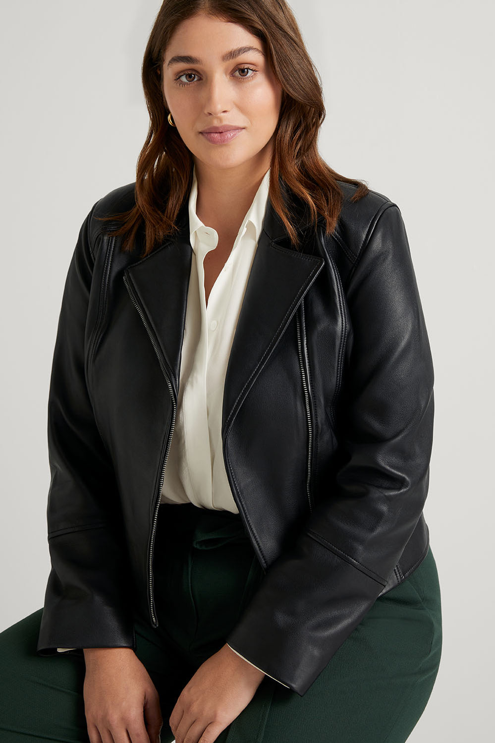 Leather Biker Jacket