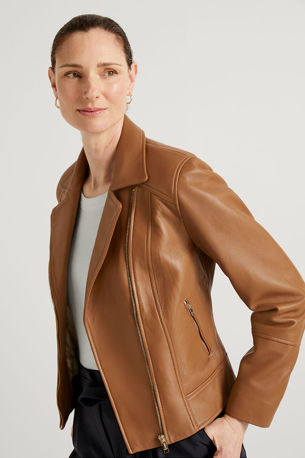 Leather Biker Jacket