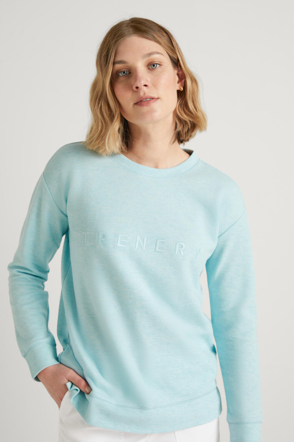Pique Logo Sweat