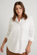 Longline Seam Detail Shirt