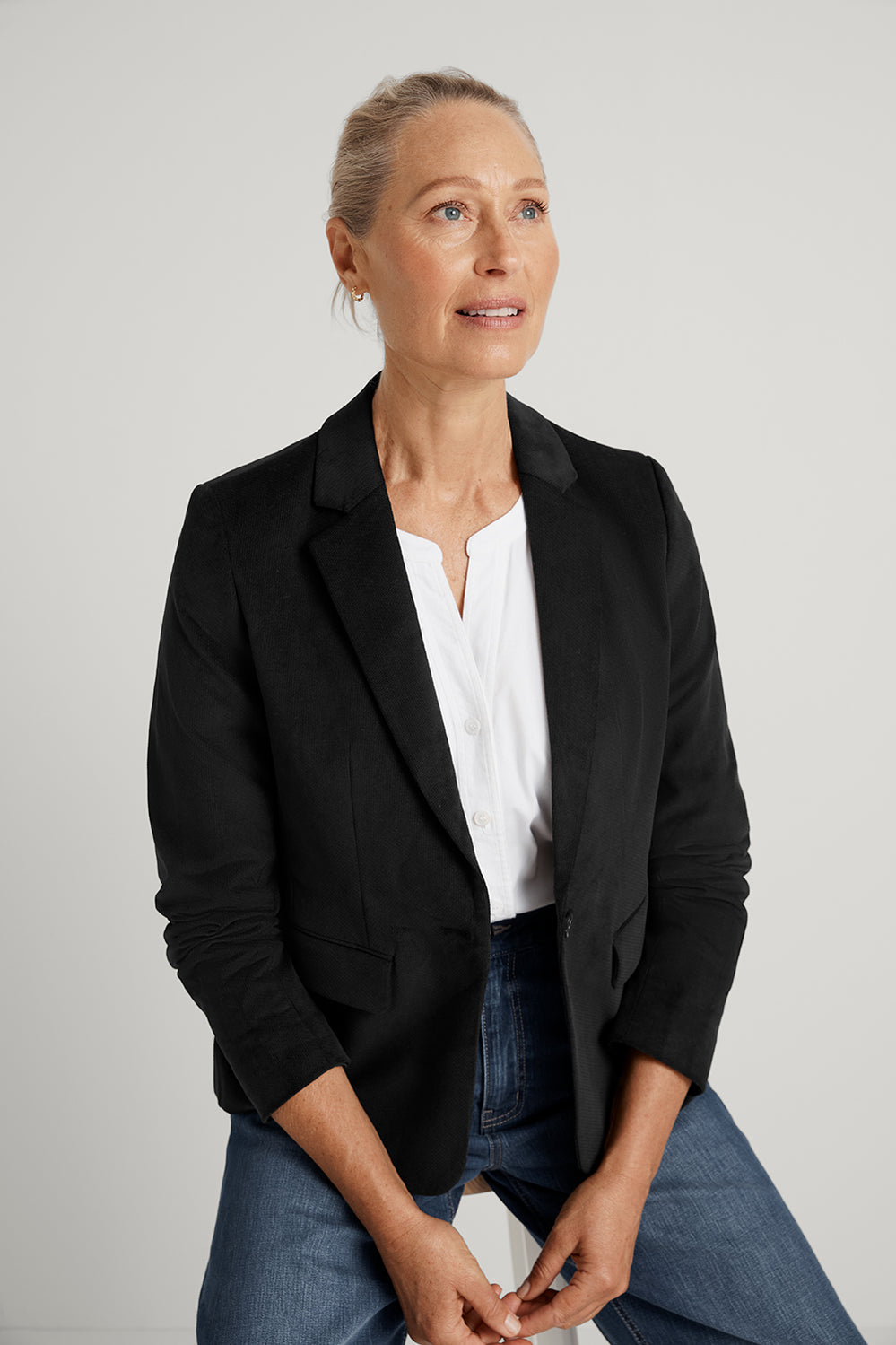 Cotton Cord Blazer