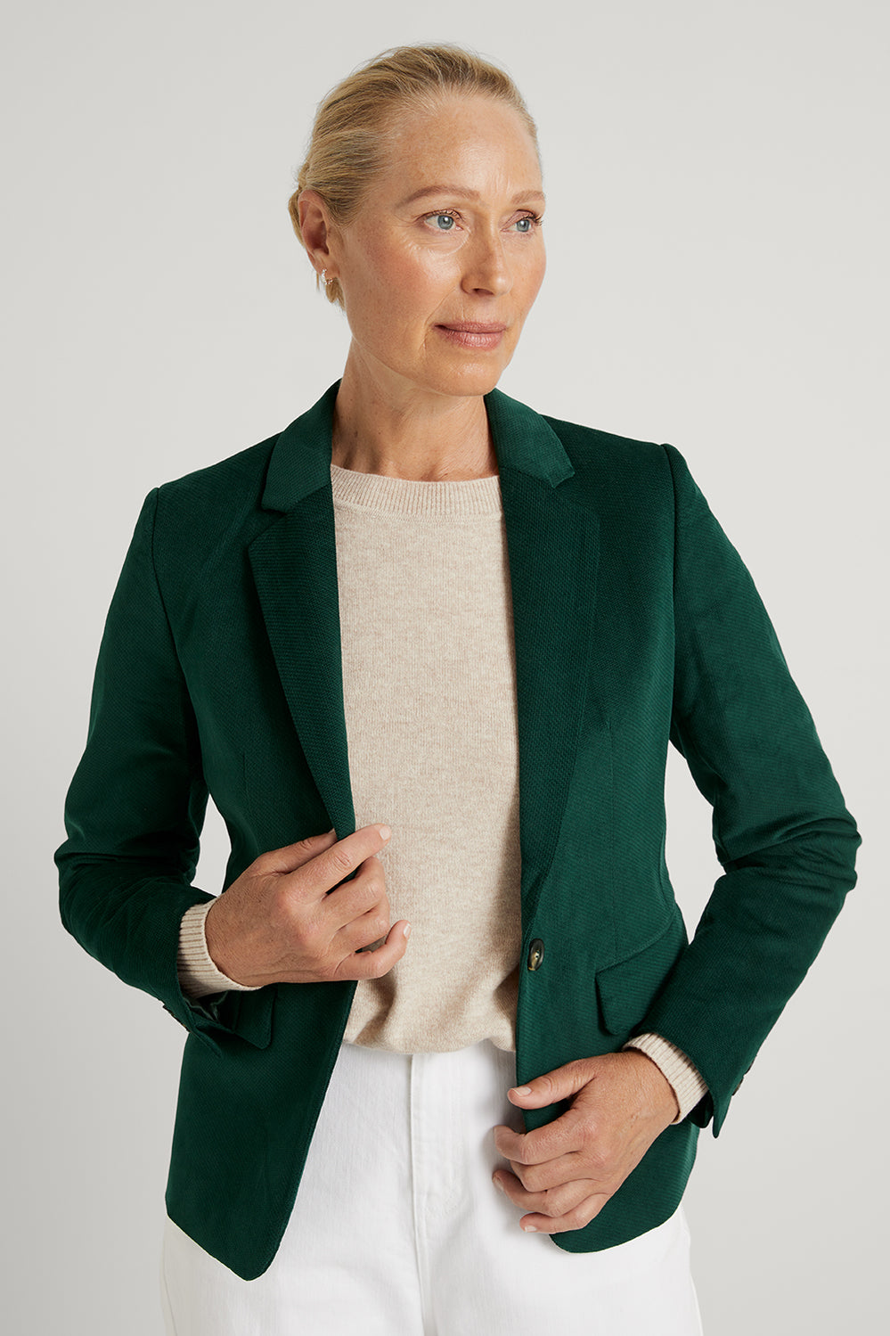 Cotton Cord Blazer