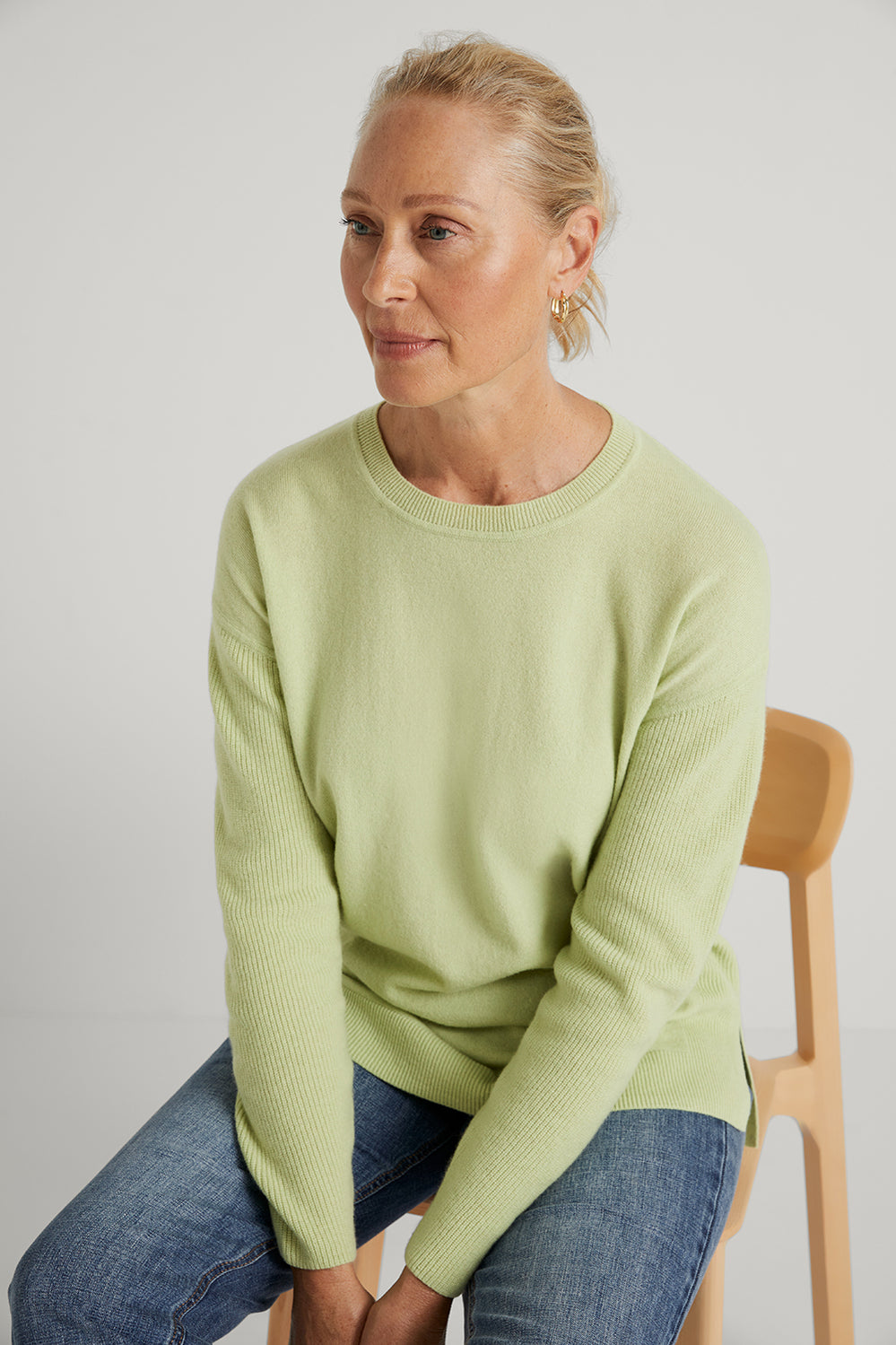 Merino Rib Detail Pullover