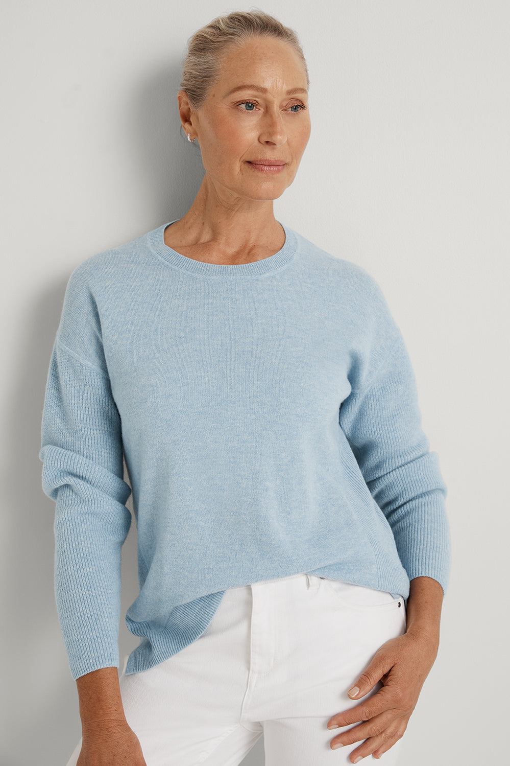Merino Rib Detail Pullover