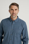Regular Brushed Puppytooth Shirt