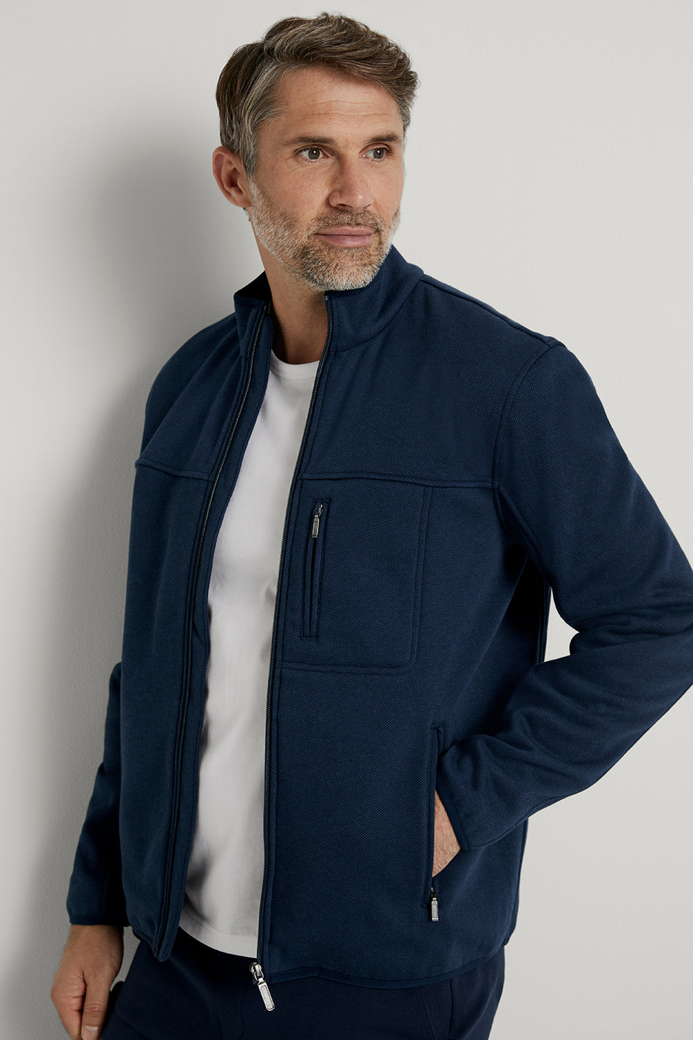 Tech Zip Through Fleece