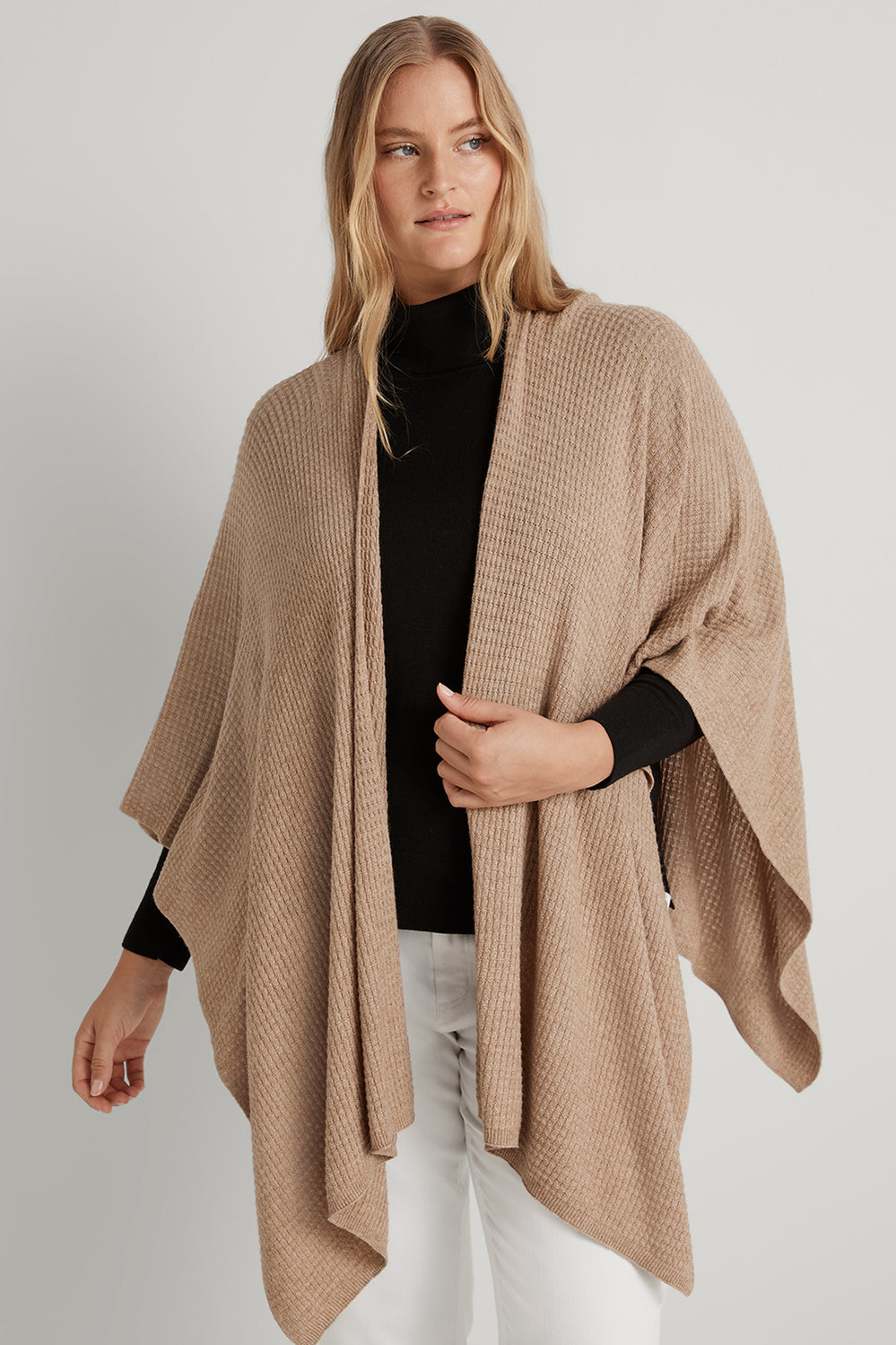 Textured Stitch Poncho