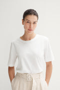 Pima Cotton Half Sleeve Relaxed T-Shirt