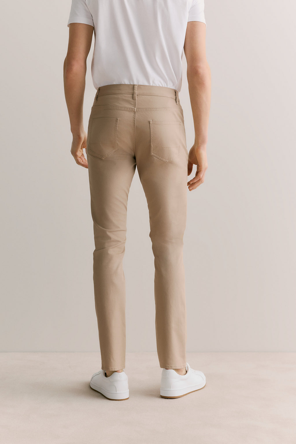 Regular Fit Five Pocket Travel Pant