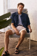 Cotton Herringbone Shell Jacket