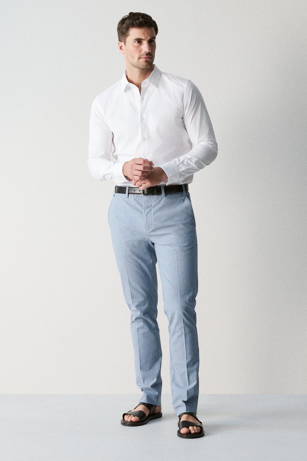 Tailored Fit Puppytooth Chino