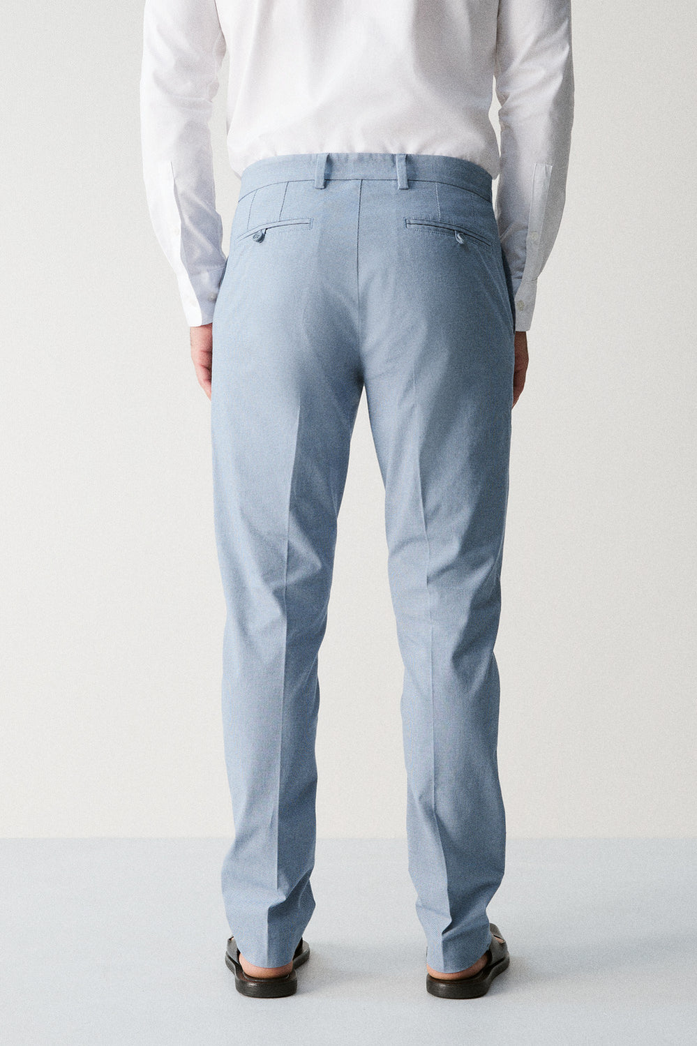 Tailored Fit Puppytooth Chino
