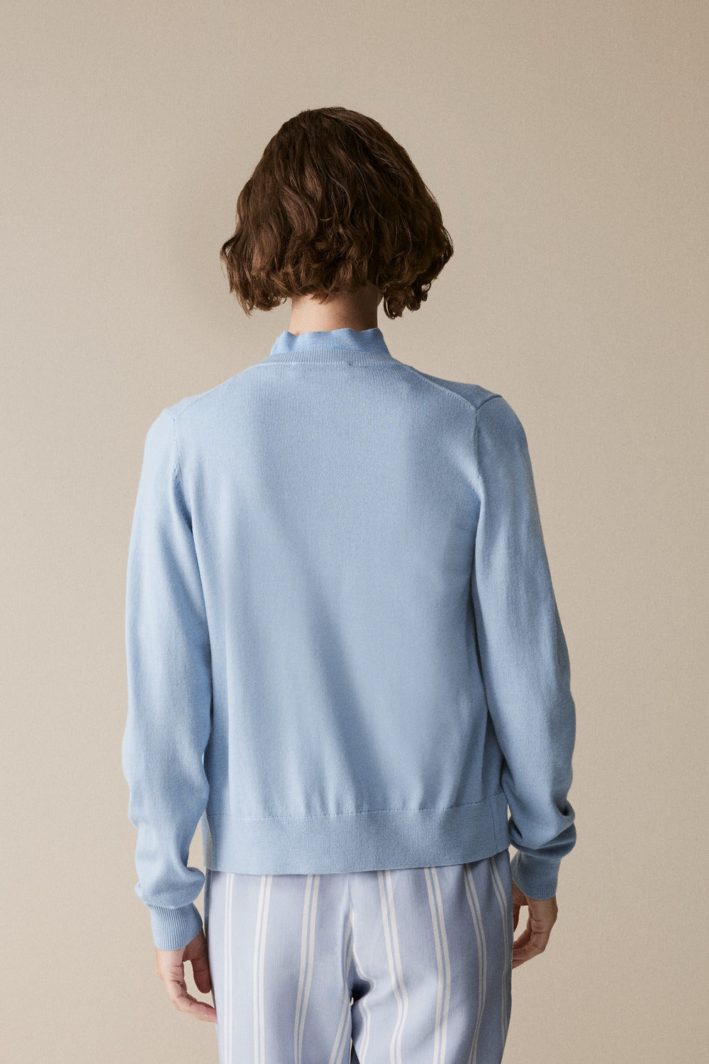 Merino Classic Crew Cardigan