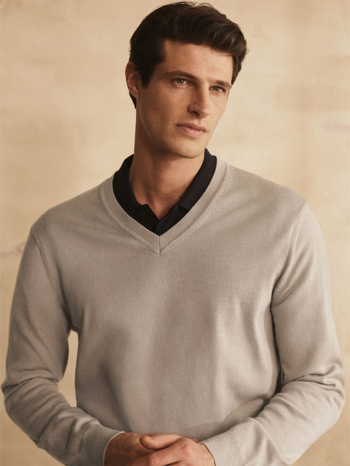 Merino V Neck Knit